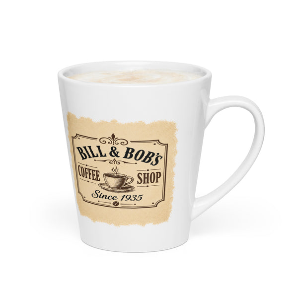 Bill & Bob's Coffee Shop Since 1935 Vintage Art Sober Lifestyle