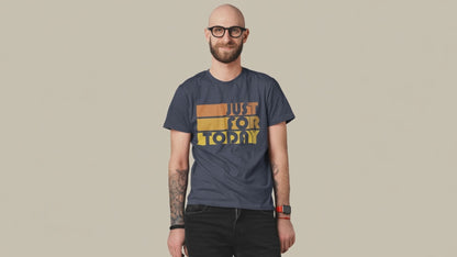 Just For Today (TRY) Retro Premium Sober Apparel