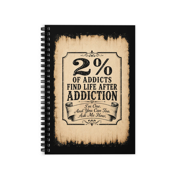 2% Of Addicts Find Life After Addiction Vintage Sober Lifestyle
