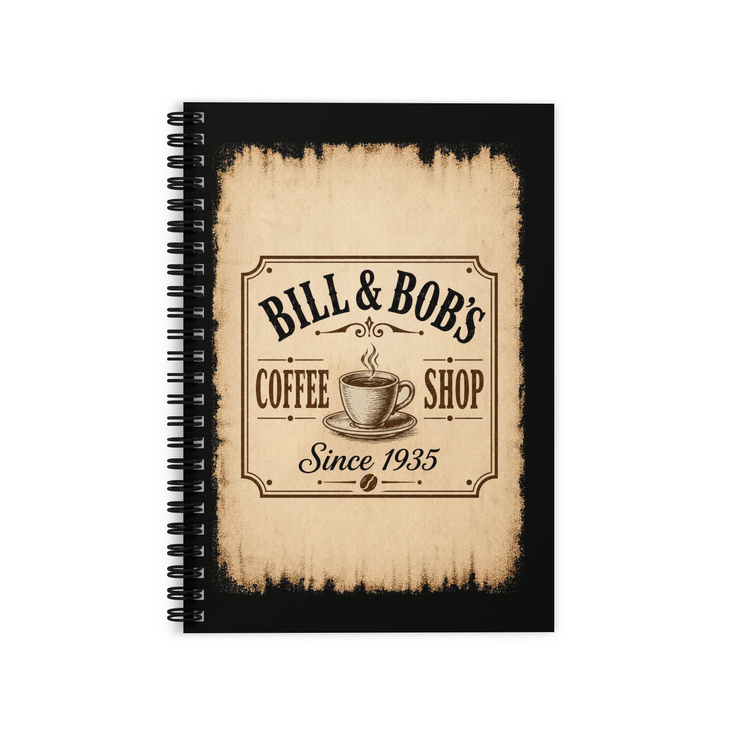 Bill & Bob's Coffee Shop Since 1935 Vintage Art Sober Lifestyle