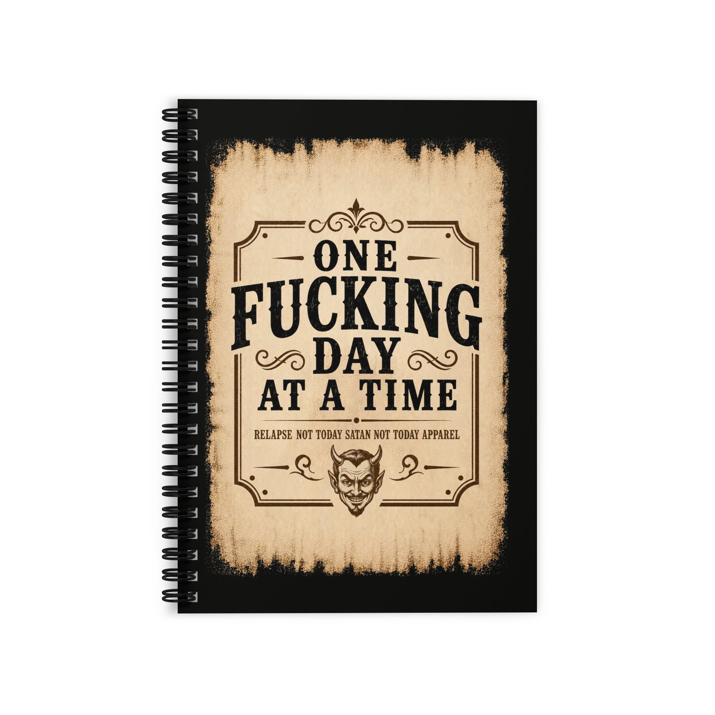 One Fucking Day At A Time Vintage Sober Lifestyle
