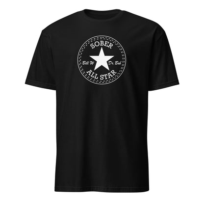 Sober All-Star Premium Sober Apparel | T-shirt Black