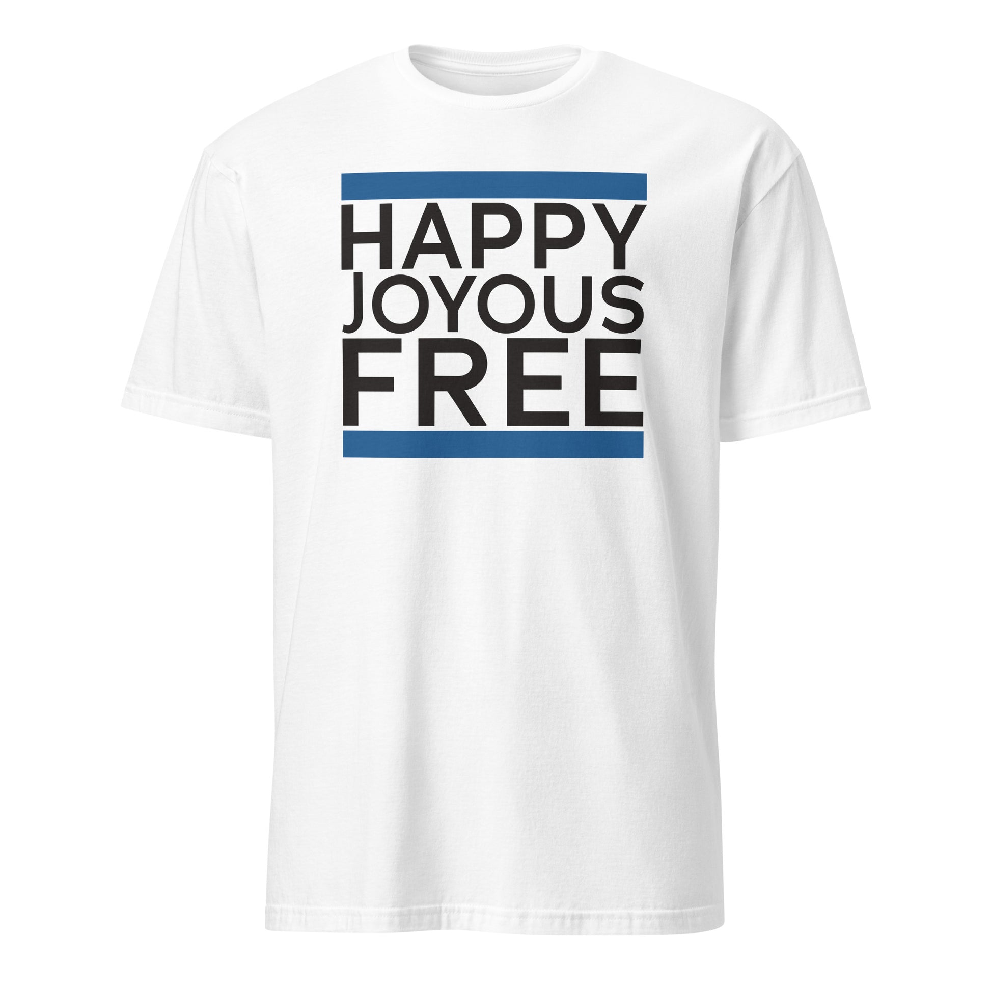 Joyous Free Premium Sober Apparel | T-shirt White