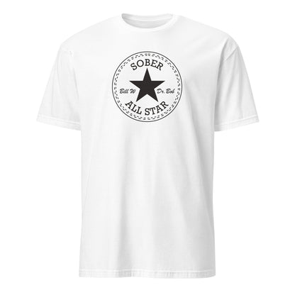 Sober All-Star Premium Sober Apparel | T-shirt White