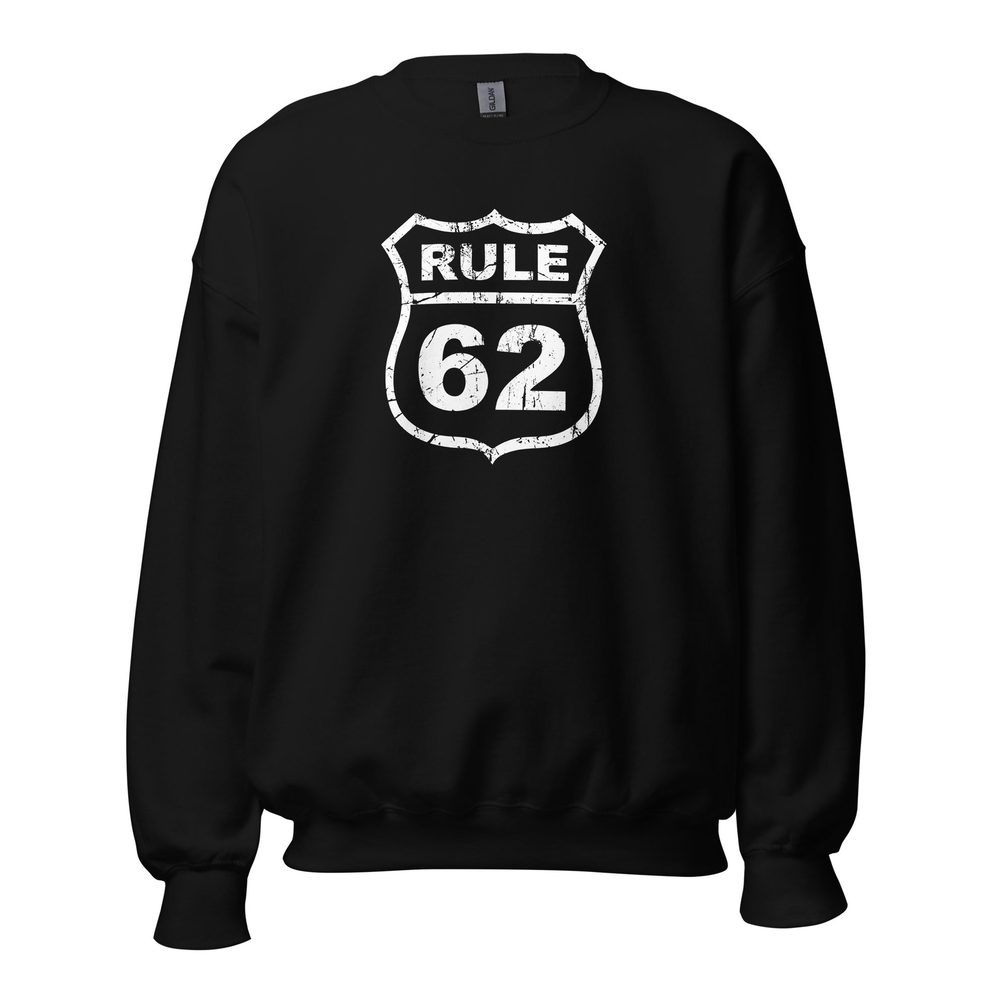Rule 62 Premium Sober Apparel Black Sweatshirt