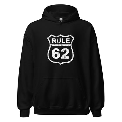 Rule 62 Premium Sober Apparel Black Hoodie