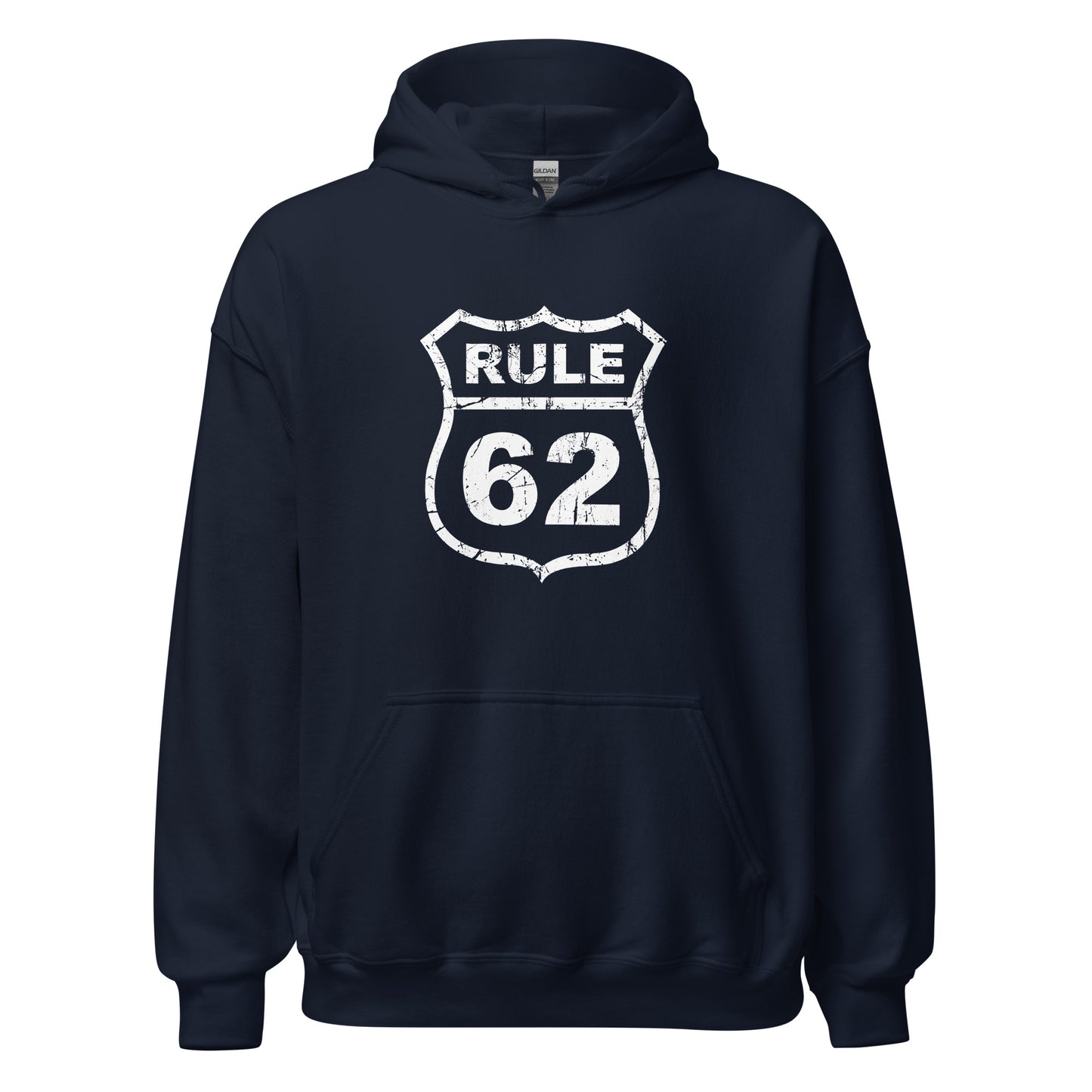 Rule 62 Premium Sober Apparel Navy Hoodie