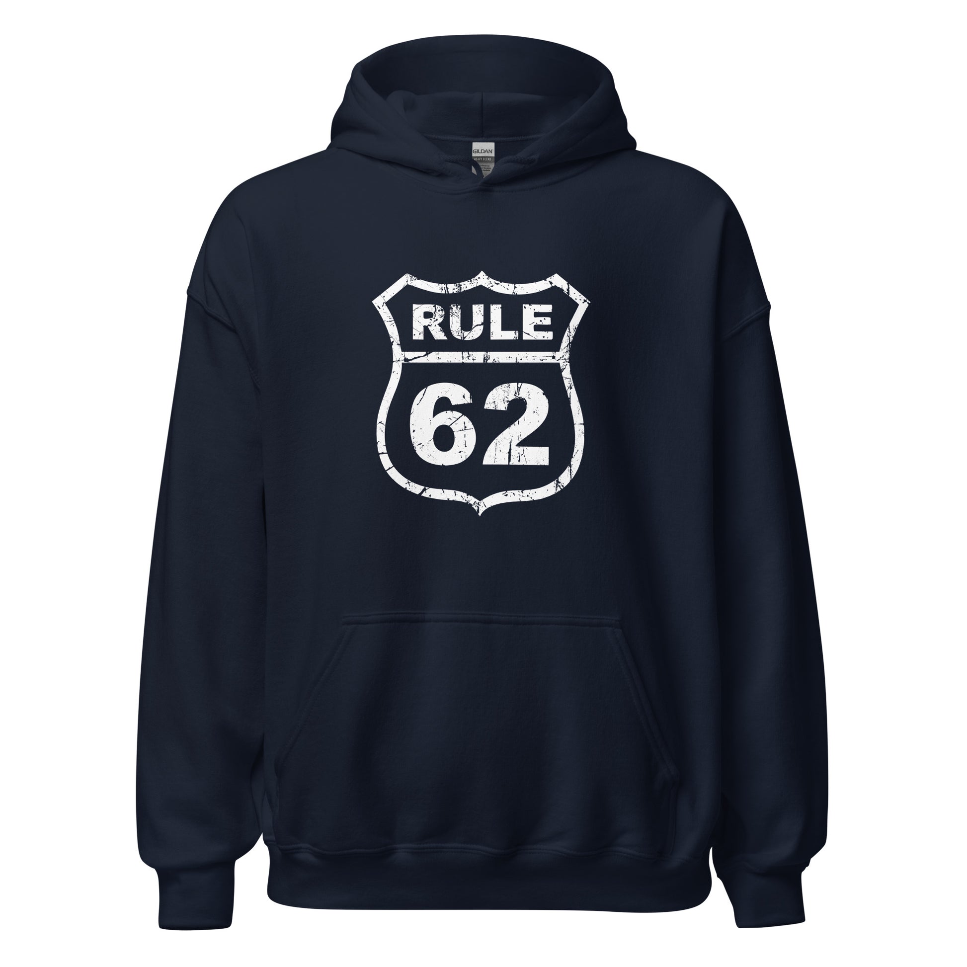 Rule 62 Premium Sober Apparel Navy Hoodie