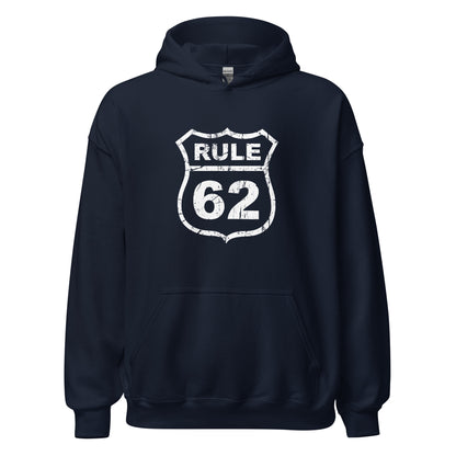 Rule 62 Premium Sober Apparel Navy Hoodie